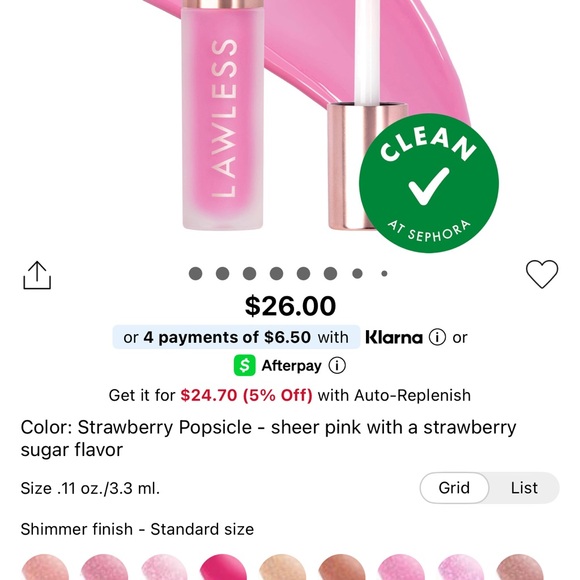 LAWLESS Lip-Plumping Gloss Duo in Red Packaging - Picture 3 of 6